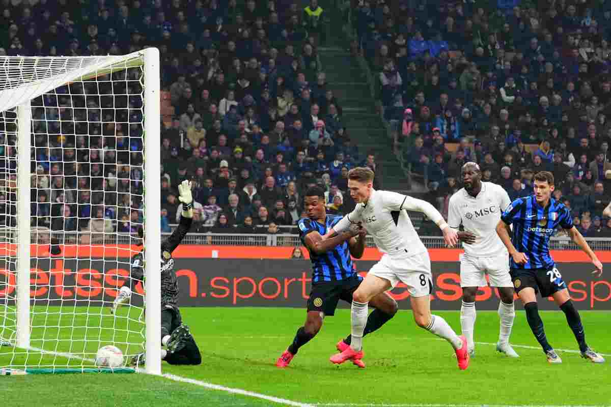 Inter-Napoli della sfida di andata