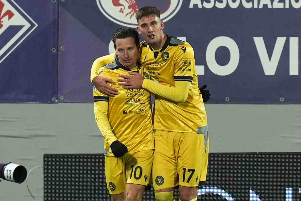 Lucca e Thauvin esultano