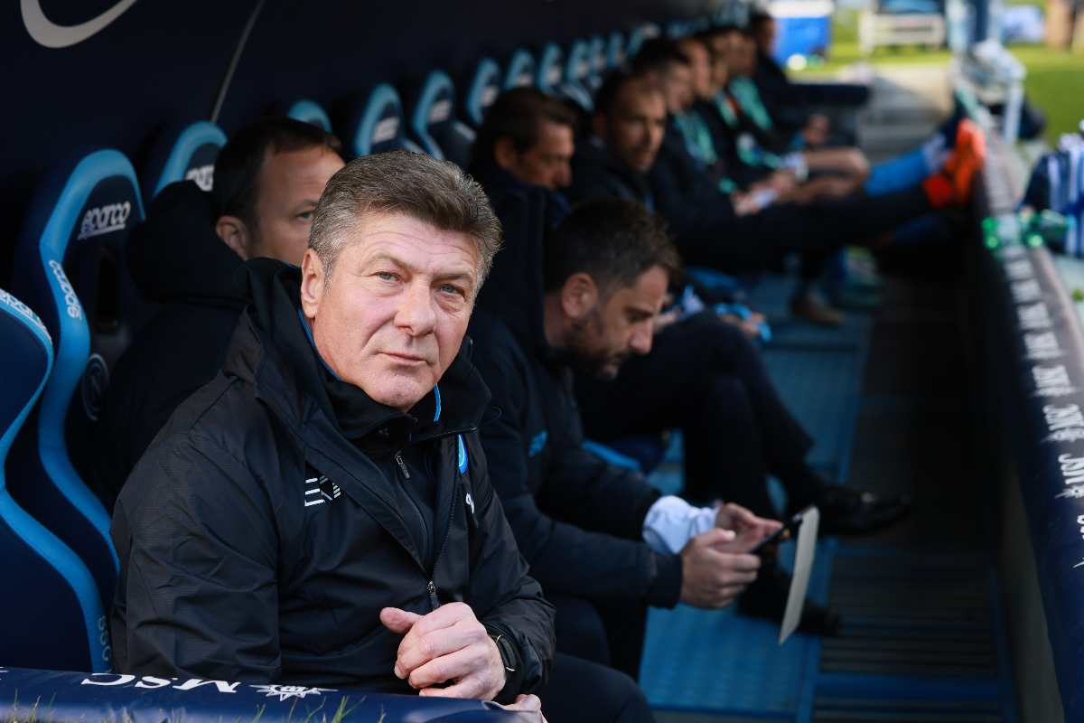 Mazzarri in panchina