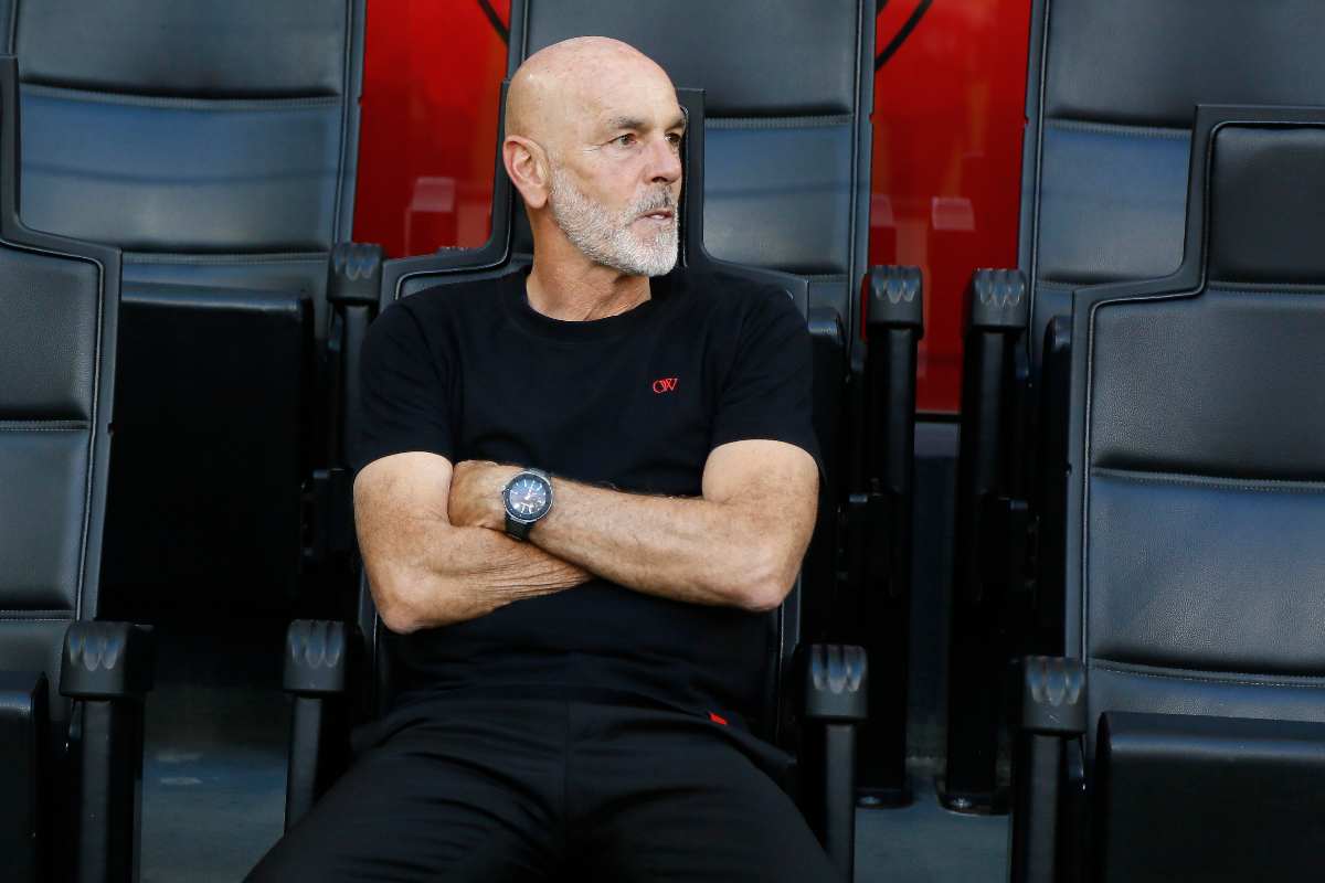 Stefano Pioli in panchina