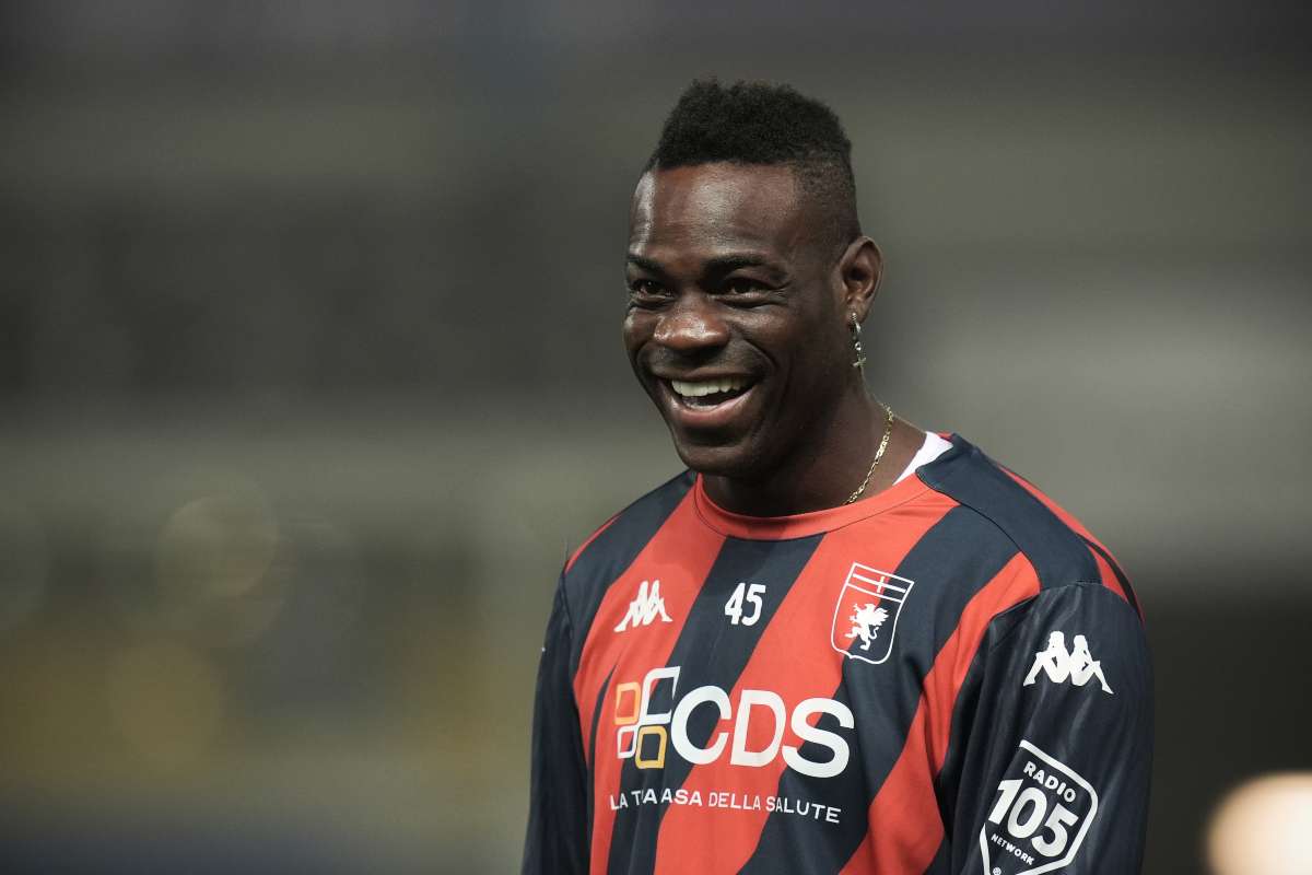 Balotelli sorridente