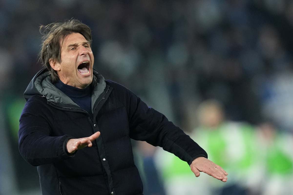 Conte infuriato