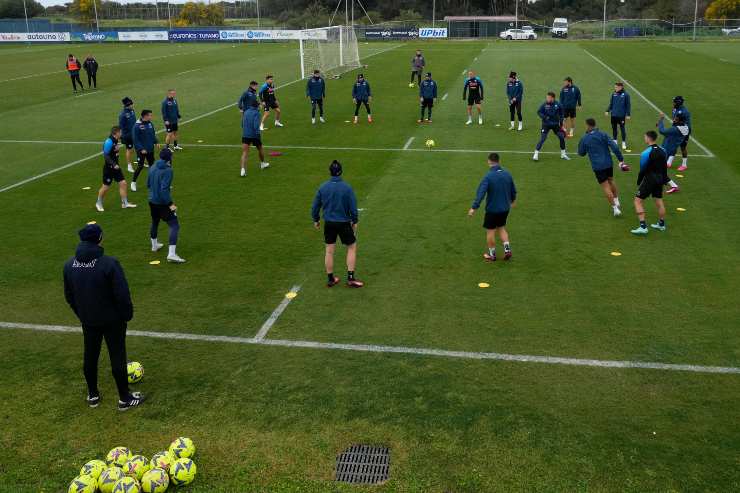 Castel Volturno allenamento Napoli