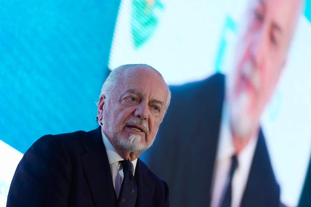 De Laurentiis in conferenza