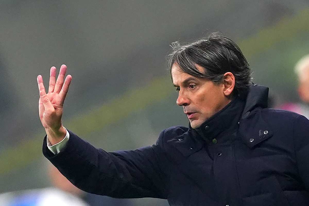 Inzaghi in panchina