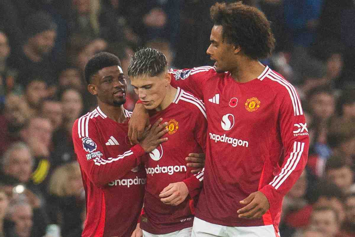 Manchester United festeggiamenti