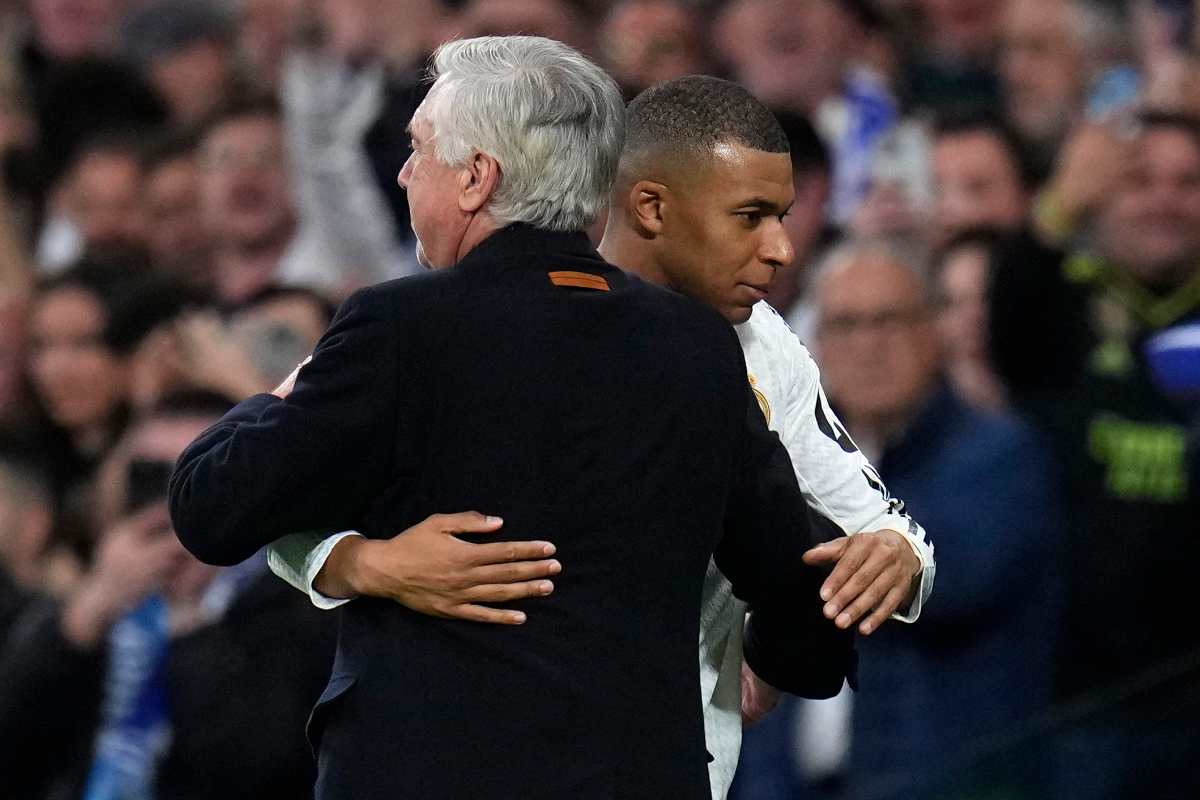 Ancelotti e Mbappè