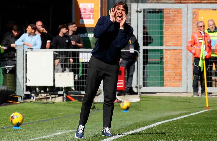 Conte urla alla squadra