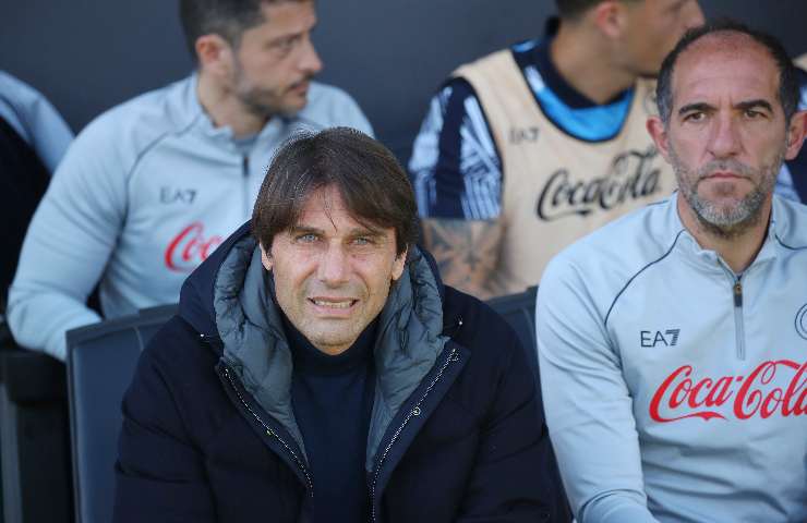 Antonio Conte in panchina