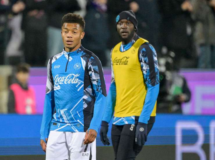 Neres in coppia con Lukaku