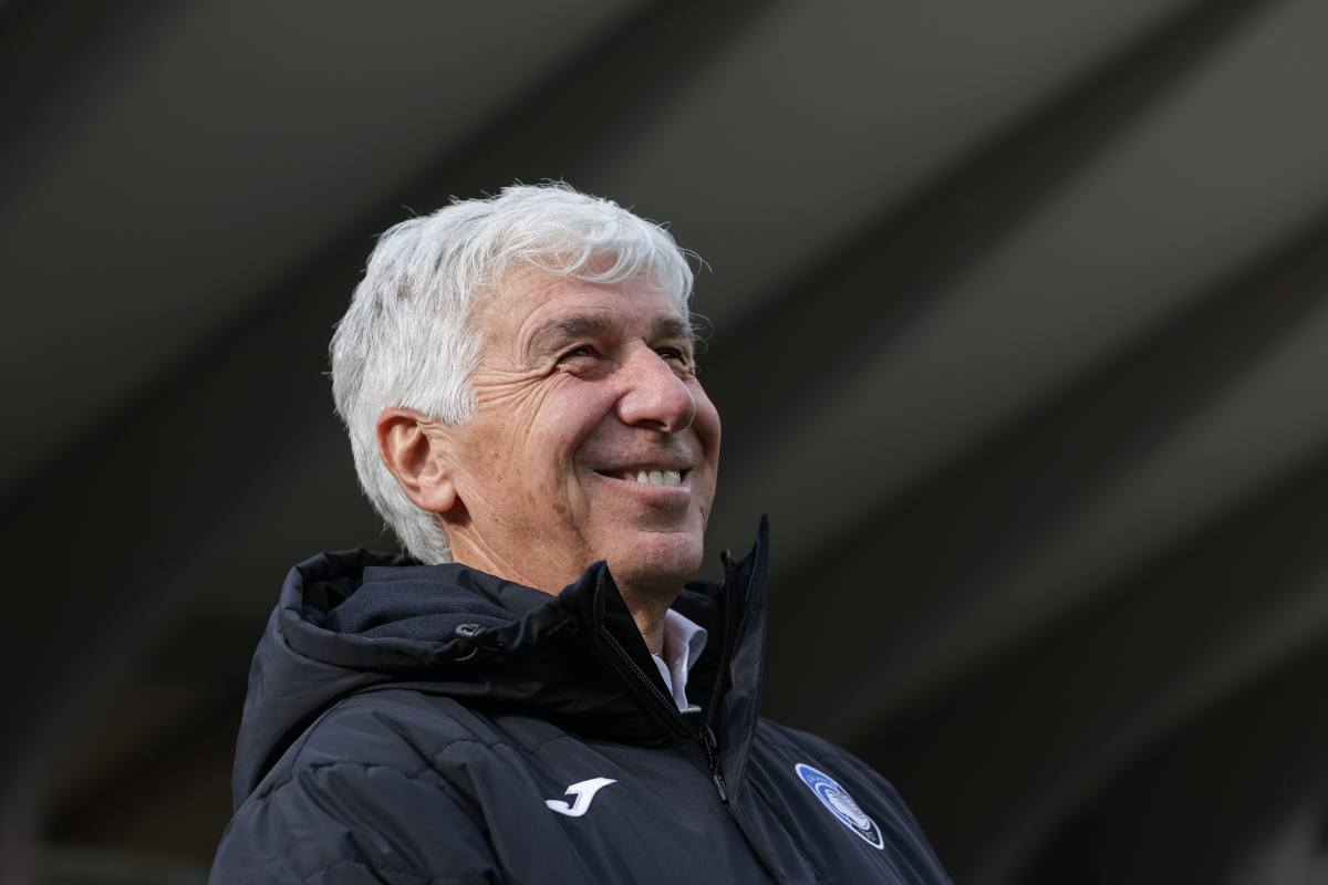 Gasperini sorride primo piano