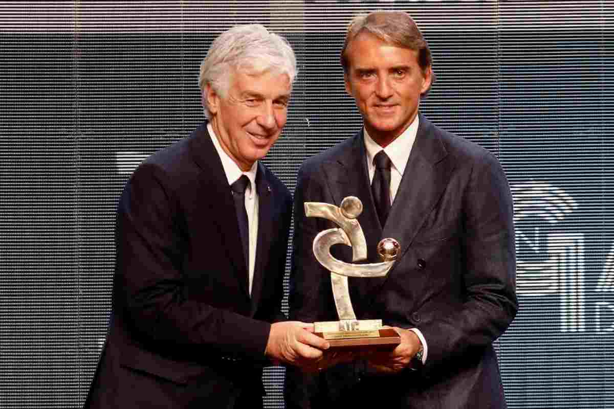 Gasperini e Mancini in coppia