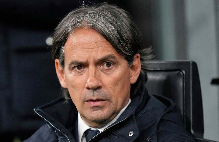 Inzaghi in primo piano