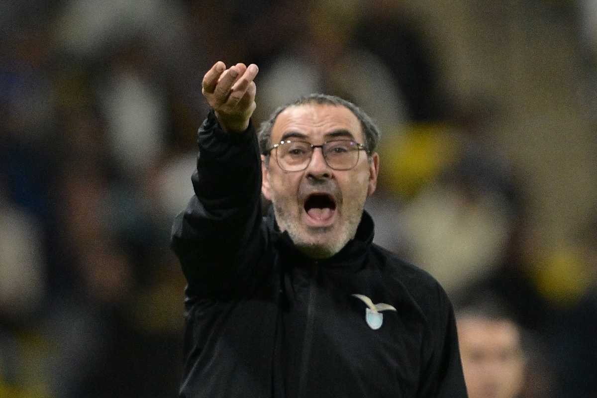 Sarri in panchina