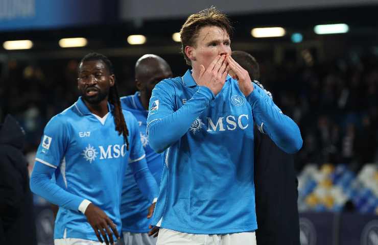 McTominay esulta