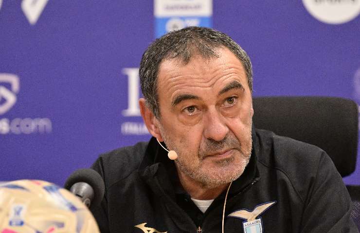 Sarri in conferenza stampa