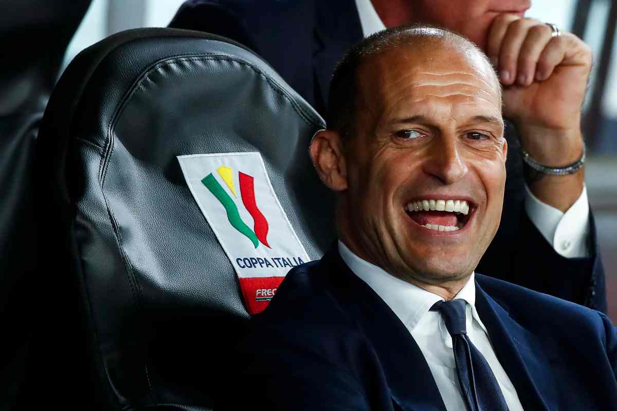 Allegri in panchina