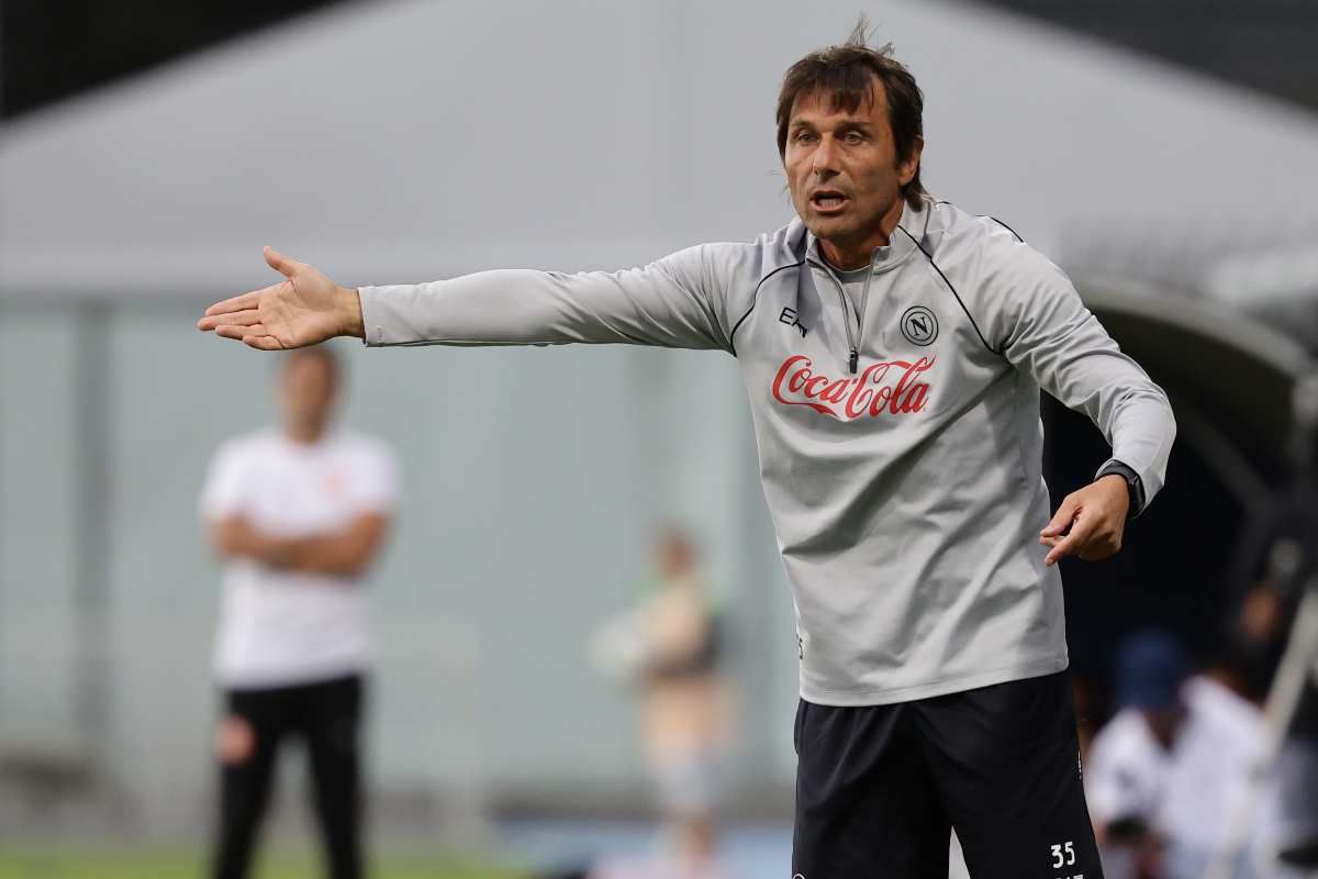 Conte in panchina